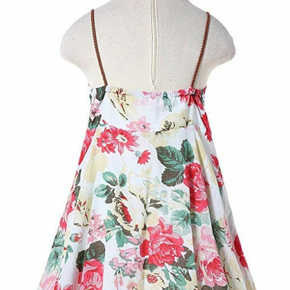 Happy Rose Little Girl Flower Lace Dress - Picture 1 of 5